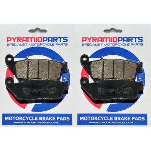 Pyramid Front Brake Pads For (2 Pairs) For Honda Cbr400 Rr Nc29 Gull Arm 90-94 Pyramid Front Brake Pads For (2 Pairs) For Honda Cbr400 Rr Nc29 Gull Arm 90-94