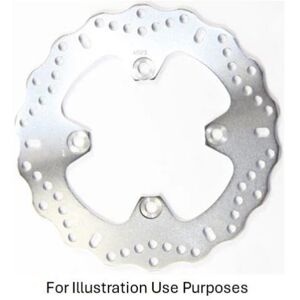 Ebc Solid Cont Rear Brake Disc (16) Rrhs For Kawasaki Zx-6r Zx 600 F 1995 - 1997 Ebc Solid Cont Rear Brake Disc (16) Rrhs For Kawasaki Zx-6r Zx 600 F 1995 - 1997