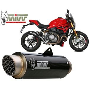 Mivv Exhaust Muffler Gp Pro Carbon For Ducati Monster 1200 2017 > 2021 Mivv Exhaust Muffler Gp Pro Carbon For Ducati Monster 1200 2017 > 2021