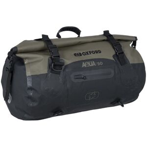 Oxford Aqua T50 Waterproof Motorcycle Motorbike Roll Bag 50 Litre Black Khaki Oxford Aqua T50 Waterproof Motorcycle Motorbike Roll Bag 50 Litre Black Khaki