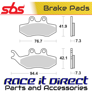 Brake Pads For Fantic Caballero 125 Supersei Motard 2007-2009 Front Street Sbs Brake Pads For Fantic Caballero 125 Supersei Motard 2007-2009 Front Street Sbs