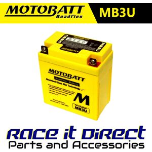 Motobatt MB3U - High Performance Battery for Honda XL 350 R, Mtx 125, Yamaha DT 125 E Motobatt MB3U - High Performance Battery for Honda XL 350 R, Mtx 125, Yamaha DT 125 E
