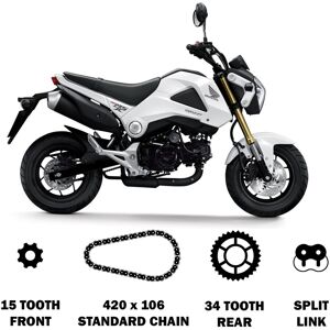 0 Did Chain & Jt Carbon Steel Sprocket Kit For Honda Msx 125 Grom 17-19 0 Did Chain & Jt Carbon Steel Sprocket Kit For Honda Msx 125 Grom 17-19