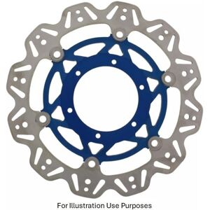 Ebc Float Vee Rotor Front Blue Hub Front Left For Honda Cbr 600 F Sport 2001-02 Ebc Float Vee Rotor Front Blue Hub Front Left For Honda Cbr 600 F Sport 2001-02