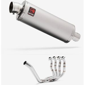 Lextek Stainless Steel Op1 Matt S/steel Exhaust System 350mm Silencer Polished Lextek Stainless Steel Op1 Matt S/steel Exhaust System 350mm Silencer Polished