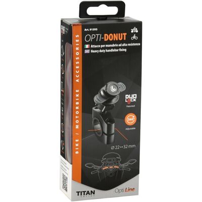 Lampa Supporto Titan Donut - Bike/Motorcycle Handlebar Support Lampa Supporto Titan Donut - Bike/Motorcycle Handlebar Support
