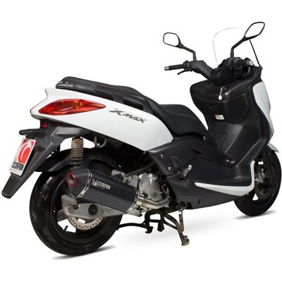 Yamaha X-Max 125 08-16 Scorpion Full Exhaust Serket Black Ceramic Rya105bcer Yamaha X-Max 125 08-16 Scorpion Full Exhaust Serket Black Ceramic Rya105bcer