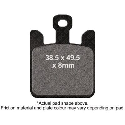 EBC EPFA - Tungsten Moly Brake Pads - Sintered Fast Street - Trackday EBC EPFA - Tungsten Moly Brake Pads - Sintered Fast Street - Trackday