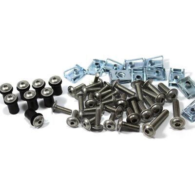 Speedy Fasteners Complete Stainless Ducati Panigale V2 Fairing Screw Bolt Clip Screen Kit 2020 On Speedy Fasteners Complete Stainless Ducati Panigale V2 Fairing Screw Bolt Clip Screen Kit 2020 On