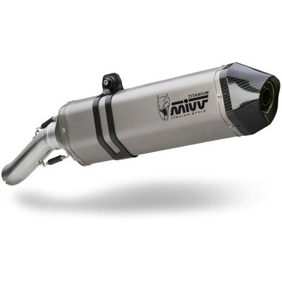 Mivv Titanium Silver Exhaust - Motor Vehicle Exhaust Mivv Titanium Silver Exhaust - Motor Vehicle Exhaust