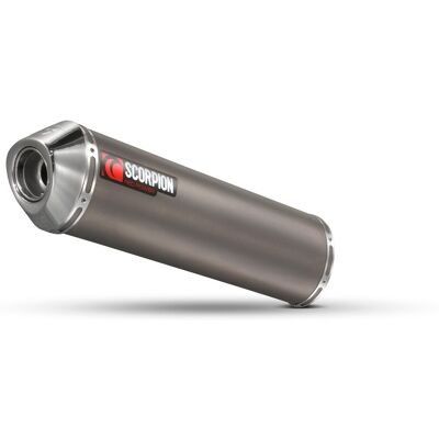 Suzuki Gsx650 F 07-16 Scorpion Exhaust Silencer Oval Titanium Slip-On Esi101teo Suzuki Gsx650 F 07-16 Scorpion Exhaust Silencer Oval Titanium Slip-On Esi101teo
