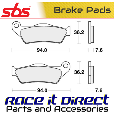 SBS 671HF Ceramic Brake Pads - Motorcycle SBS 671HF Ceramic Brake Pads - Motorcycle