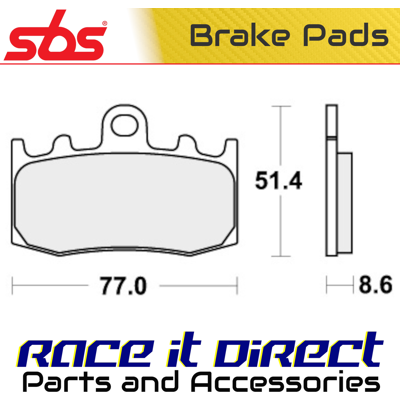 SBS 796 RST Brake Pads - Brakes SBS 796 RST Brake Pads - Brakes