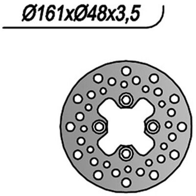 NG - NG264 - 161mm outer - 48mm inner - Brake disc NG - NG264 - 161mm outer - 48mm inner - Brake disc