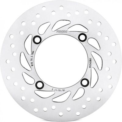 Honda Sh 125 I FMD0425R Brake Disc - Front, 240mm, Black Honda Sh 125 I FMD0425R Brake Disc - Front, 240mm, Black