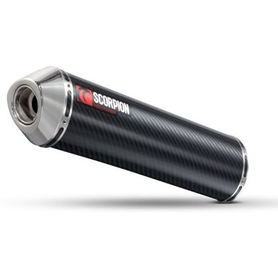 Honda Xl125 Varadero 07-17 Scorpion Exhaust Oval Carbon Fibre Slip-On Eha94ceo Honda Xl125 Varadero 07-17 Scorpion Exhaust Oval Carbon Fibre Slip-On Eha94ceo