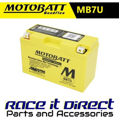 Motobatt Premium Battery For Ducati Panigale 1199 S 2012-2015 Mb7u Agm Motobatt Premium Battery For Ducati Panigale 1199 S 2012-2015 Mb7u Agm
