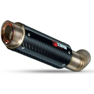 Scorpion Exhaust Rp1-Gp Slip-On Carbon Fibre Yamaha Yzf 1000 R1 / R1m 2015-2019 Scorpion Exhaust Rp1-Gp Slip-On Carbon Fibre Yamaha Yzf 1000 R1 / R1m 2015-2019