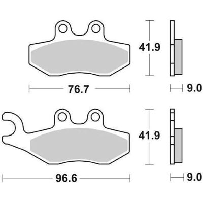 SBS 177MS Sinter Brake Pads - Motorcycle Brake Parts SBS 177MS Sinter Brake Pads - Motorcycle Brake Parts