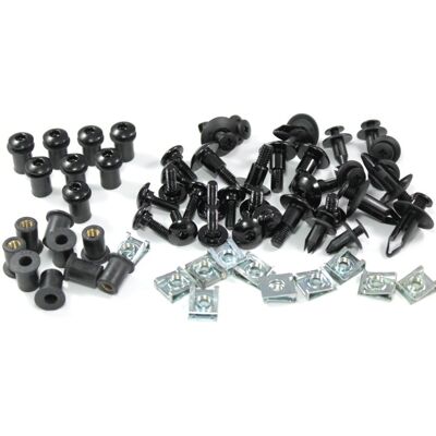 Speedy Fasteners Honda Cbr 600 F2 Black Aluminium Fairing Bolts Clips & Dzus Studs Bolt Cbr600f2 Speedy Fasteners Honda Cbr 600 F2 Black Aluminium Fairing Bolts Clips & Dzus Studs Bolt Cbr600f2