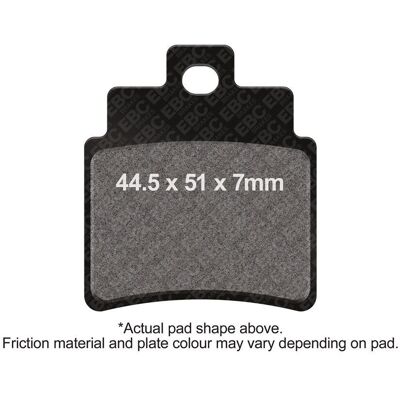 EBC Brakes FA355/4TT Carbon Brake Pads - Brake Type EBC Brakes FA355/4TT Carbon Brake Pads - Brake Type