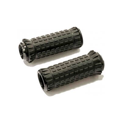 Puig R-Fighter S Footpegs - Aluminum, Black, 26x74.5mm - Footpegs Puig R-Fighter S Footpegs - Aluminum, Black, 26x74.5mm - Footpegs