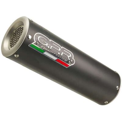 Exhaust Muffler Gpr M3 Black Titanium Approved Cf Moto 400 Nk 2021 2023 Exhaust Muffler Gpr M3 Black Titanium Approved Cf Moto 400 Nk 2021 2023