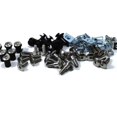 Speedy Fasteners Stainless Steel Fairing Bolt & Clip Hardware Kit For Yamaha R1 2007 2008 Speedy Fasteners Stainless Steel Fairing Bolt & Clip Hardware Kit For Yamaha R1 2007 2008