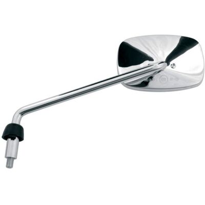 Hert Chrome Left Mirror for Piaggio Beverly 500 - Motorcycle Accessory Hert Chrome Left Mirror for Piaggio Beverly 500 - Motorcycle Accessory