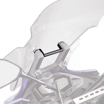 Kappa GPS Support Bracket for Piaggio MP3 - Support behind windshield Kappa GPS Support Bracket for Piaggio MP3 - Support behind windshield