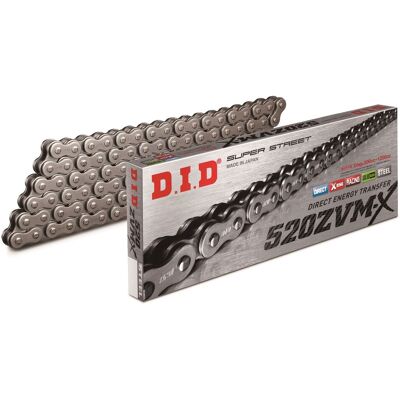 D.I.D. Zvmx X-Ring Chain Black 520-114 Suzuki Rm250 K2 2001 - 2003 D.I.D. Zvmx X-Ring Chain Black 520-114 Suzuki Rm250 K2 2001 - 2003