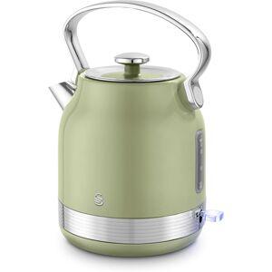 Swan Sk14631grn Retro Traditional Kettle, Rapid Boil, Removable Limescale Filte Swan Sk14631grn Retro Traditional Kettle, Rapid Boil, Removable Limescale Filte