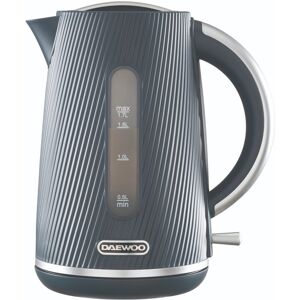 Daewoo Cascade 1.7l Electric Jug Kettle Navy Ribbed Texture Design Sda2816ge Daewoo Cascade 1.7l Electric Jug Kettle Navy Ribbed Texture Design Sda2816ge