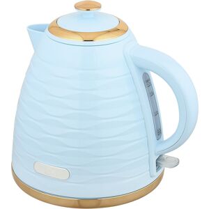 Homcom Electric Kettle, Fast Boil, 1.7l, 3kw, Swivel, Light Blue Ripple Homcom Electric Kettle, Fast Boil, 1.7l, 3kw, Swivel, Light Blue Ripple