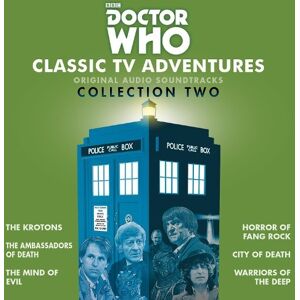 Bbc Physical Audio Doctor Who: Classic Tv Adventures Collection Two: Six Full-Cast Bbc Tv Bbc Physical Audio Doctor Who: Classic Tv Adventures Collection Two: Six Full-Cast Bbc Tv