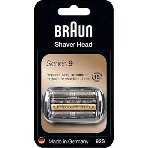 Braun 92s Series 9 Replacement Shaver Cartridge - Silver Fj3 Braun 92s Series 9 Replacement Shaver Cartridge - Silver Fj3