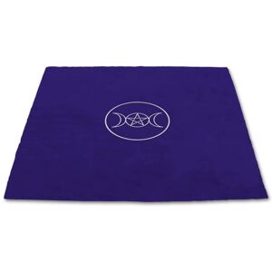 Tarot Cloth Pagan Circle Velvet Embroided Purple Lo Scarabeo 80x80 Cm New Tarot Cloth Pagan Circle Velvet Embroided Purple Lo Scarabeo 80x80 Cm New