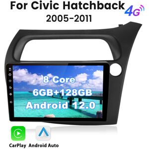 Junsun 6+128gb For Honda Civic Hatchback 2005-2011 Android 12 Car Radio Stereo Carplay Junsun 6+128gb For Honda Civic Hatchback 2005-2011 Android 12 Car Radio Stereo Carplay