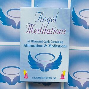 Angel Meditation Cards Deck Esoteric Telling Affirmation Us Games Systems Ang60 Angel Meditation Cards Deck Esoteric Telling Affirmation Us Games Systems Ang60