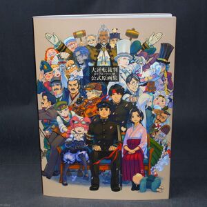 Ace Attorney Dai Gyakuten Saiban Official Artworks - Game Art Book New Ace Attorney Dai Gyakuten Saiban Official Artworks - Game Art Book New