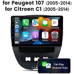 Junsun 10\" Car Stereo Radio Sat Nav Carplay Bt For Peugeot 107 /citroen C1 Android 13.0 Junsun 10\" Car Stereo Radio Sat Nav Carplay Bt For Peugeot 107 /citroen C1 Android 13.0