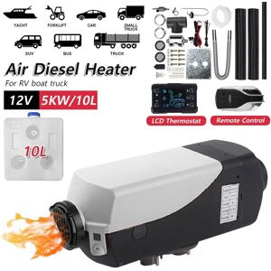 5kw 10l Air Diesel Heater Lcd Monitor Fuel Remote Trucks Boats Car Vehicle Bus 5kw 10l Air Diesel Heater Lcd Monitor Fuel Remote Trucks Boats Car Vehicle Bus