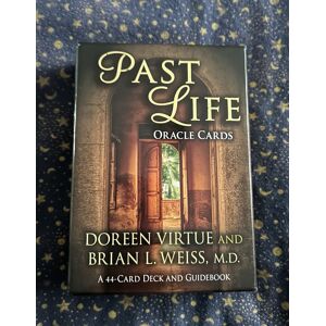 Hay House Past Life Oracle Cards - Doreen Virtue & Brian L Weiss 44 Card Deck & Guidebook Hay House Past Life Oracle Cards - Doreen Virtue & Brian L Weiss 44 Card Deck & Guidebook