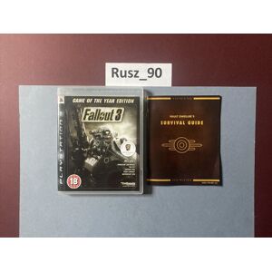 Fallout 3 Game Of The Year Edition Goty Ps3 Playstation 3 & Manual In Exc Cond Fallout 3 Game Of The Year Edition Goty Ps3 Playstation 3 & Manual In Exc Cond