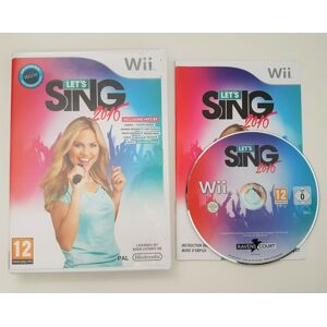 Let'S Sing 2016 - Nintendo Wii / Wii U - Pal - Rare - Lets, Singing - Fast P&p! Let'S Sing 2016 - Nintendo Wii / Wii U - Pal - Rare - Lets, Singing - Fast P&p!