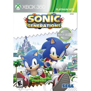 Sonic Generations (Platinum Hits) Xbox 360 Game Sonic Generations (Platinum Hits) Xbox 360 Game