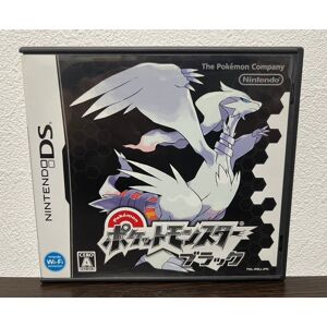 Pocket Monsters Pokemon Black Nintendo Ds Nds Japanese Ver Tested Pocket Monsters Pokemon Black Nintendo Ds Nds Japanese Ver Tested