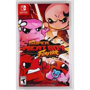 Super Meat Boy Forever Nintendo Switch Limited Run Games #116 Us New Super Meat Boy Forever Nintendo Switch Limited Run Games #116 Us New