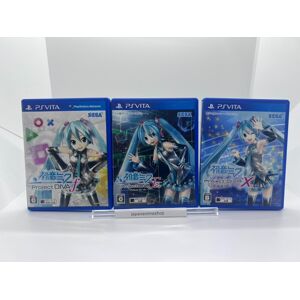 Pro-Ject Ps Vita Hatsune Miku Project Diva X &f & F 2nd Set Of 3 Japanese Games Pro-Ject Ps Vita Hatsune Miku Project Diva X &f & F 2nd Set Of 3 Japanese Games