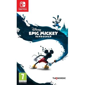 Disney Epic Mickey Rebrushed For Nintendo Switch (New & Sealed) Disney Epic Mickey Rebrushed For Nintendo Switch (New & Sealed)
